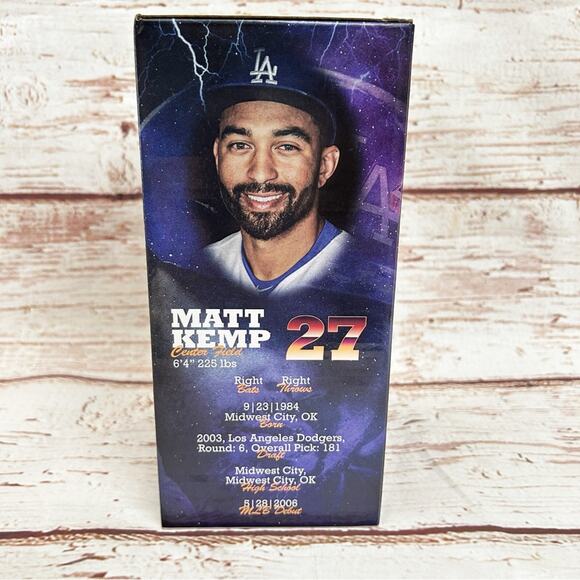 MATT KEMP 2024 BOBBLEHEAD Los Angeles Dodgers - Picture 4 of 4